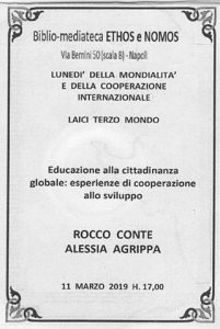ROCCO CONTE – ALESSIA AGRIPPA –  Educazione alla cittadinanza globale: esperienze di cooperazione allo sviluppo