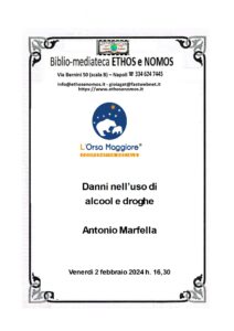 Antonio Marfella – Danni nell’uso di alcool e droghe