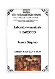 Aurora Sequino – Laboratorio musicale: Il Barocco musicale