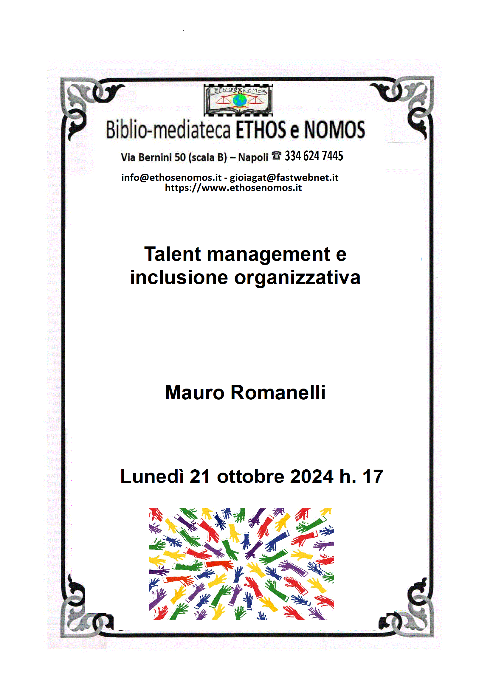 Mauro Romanelli - Talent management e inclusione organizzativa