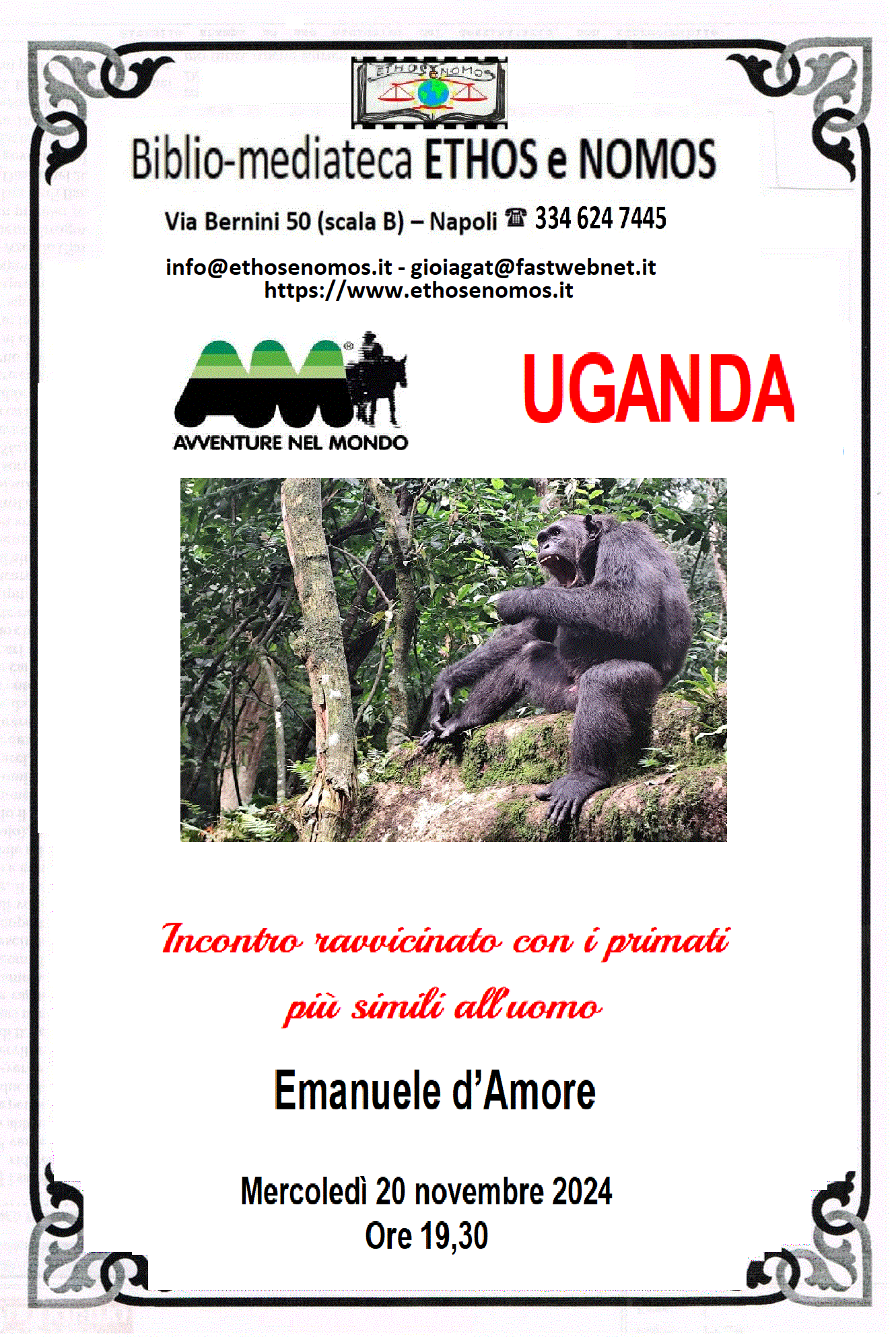 Avventure nel mondo, Viaggi e culture - Emanuele d'Amore, Uganda