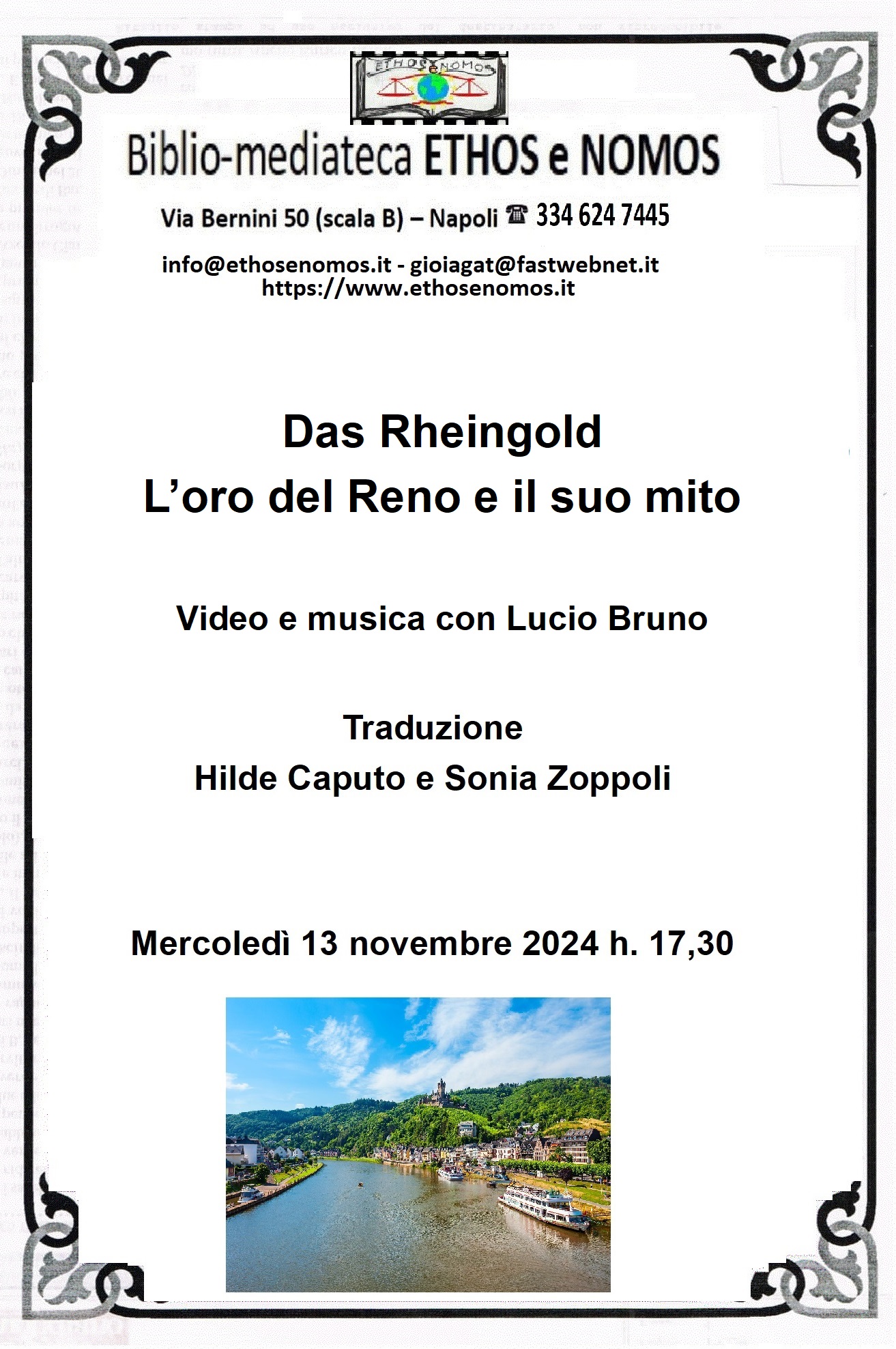 L'oro del Reno e il suo mito. Das Rheingold