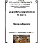 Sergio Zazzera - La parlata napolitana: la grafia