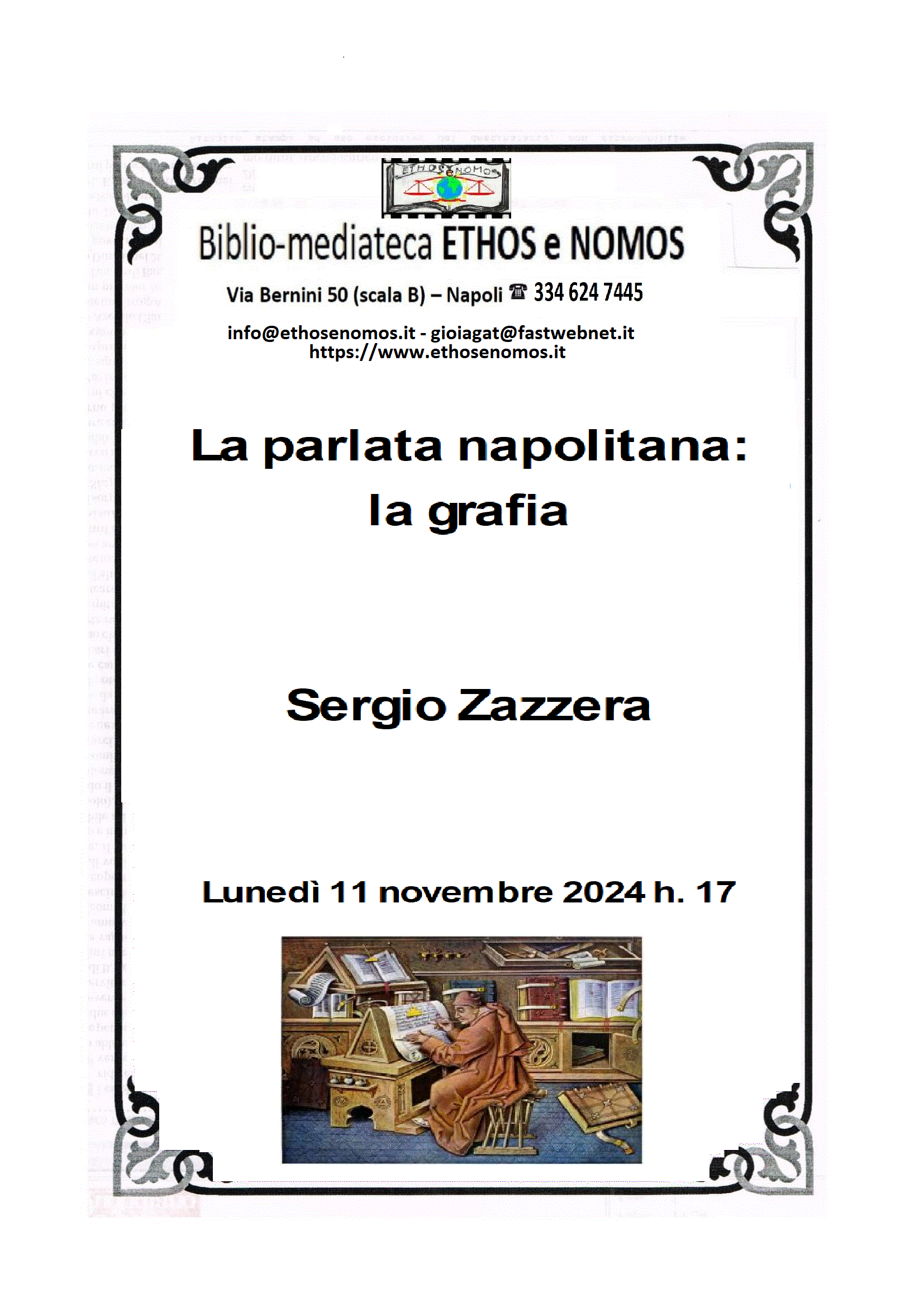 Sergio Zazzera - La parlata napolitana: la grafia