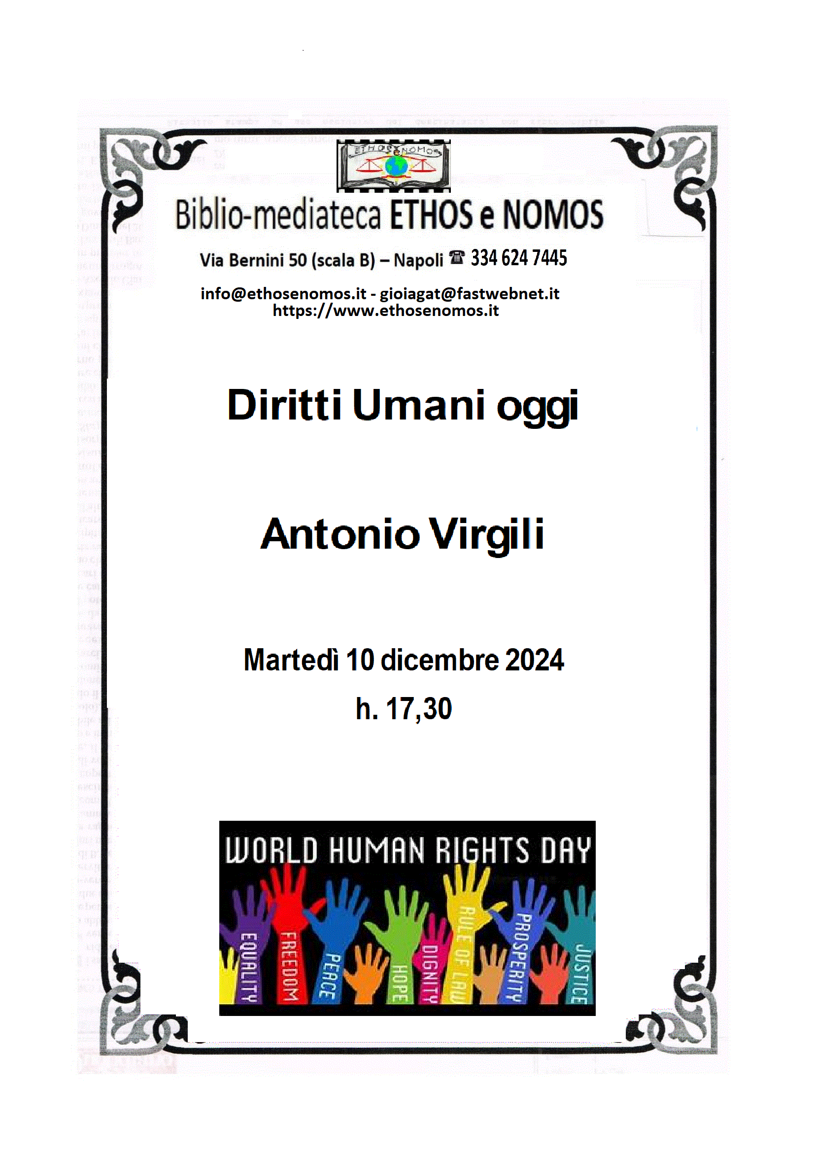 Antonio Virgili - Attualità dei diritti umani