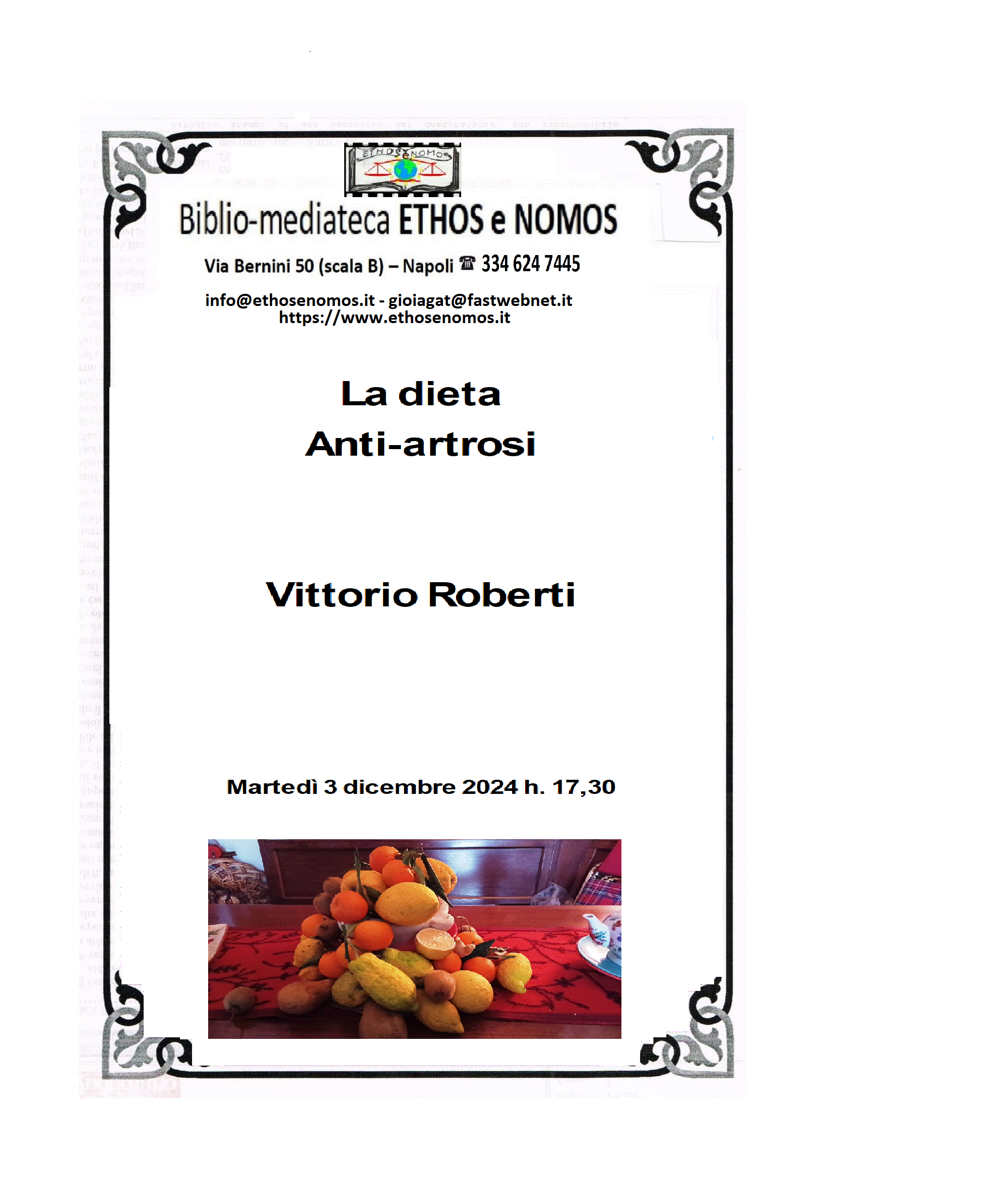 Vittorio Roberti - La dieta antiartrosi